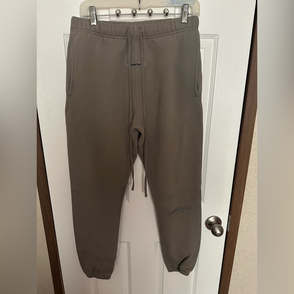 Fear of God Essentials Men's Taupe Joggers